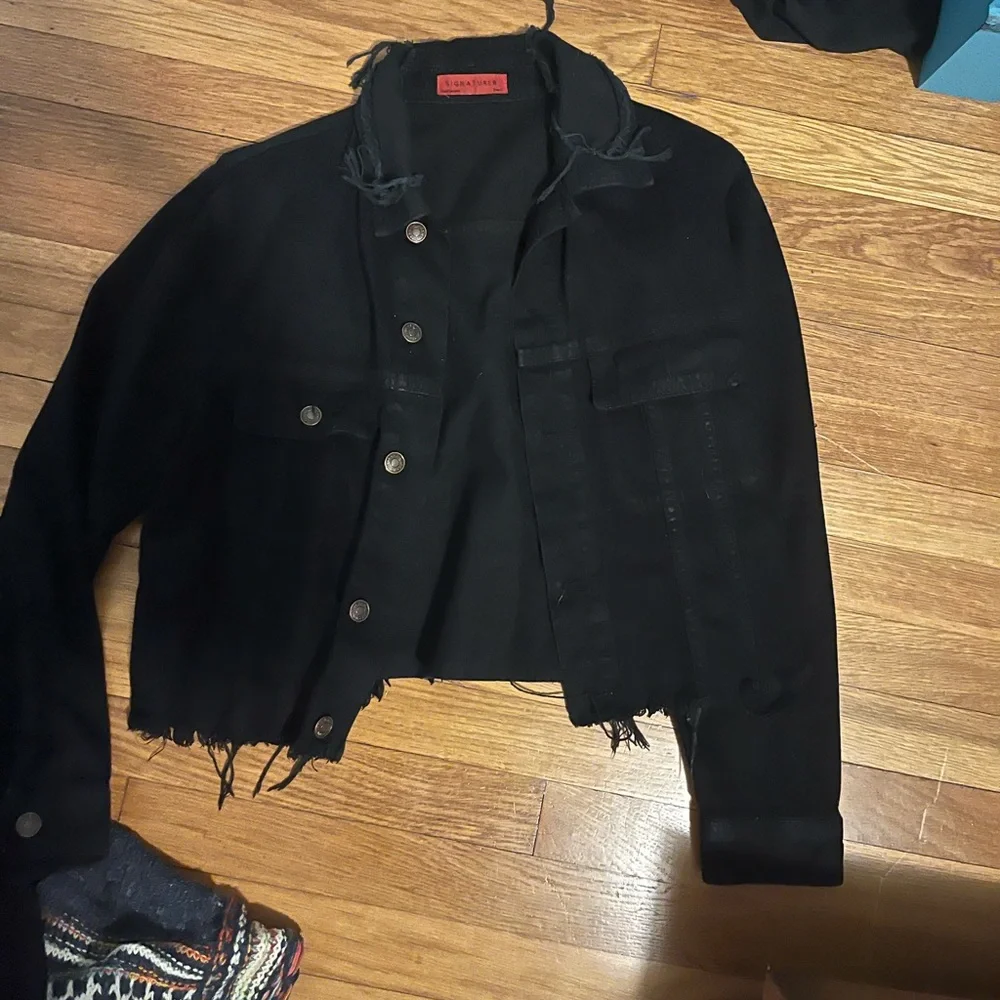 Distressed Jean Jacket - Picture 2 of 2